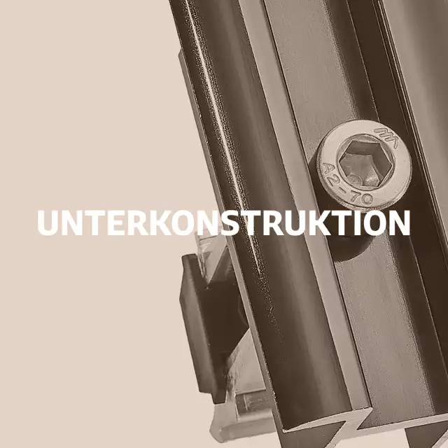 unterkonstruktion